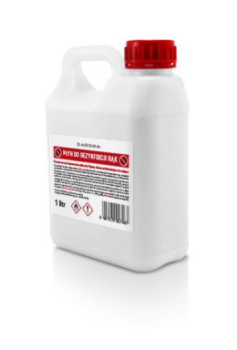 Płyn do Dezynfekcji Rąk 1 L. D-AROMA Etanol 70% Bakteriobójczy i Wirusobójczy
