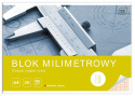 BLOK MILIMETROWY A3 20 KARTEK , INTERDRUK