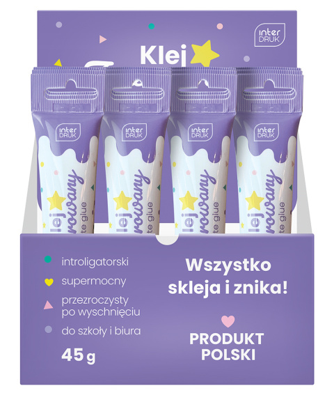 KLEJ ZACZAROWANY 45 g. INTROLIGATORSKI , INTERDRUK