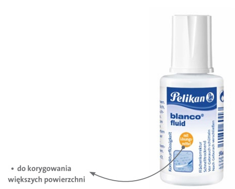 KOREKTOR BLANCO FLUID 20 ml. , PELIKAN HERLITZ