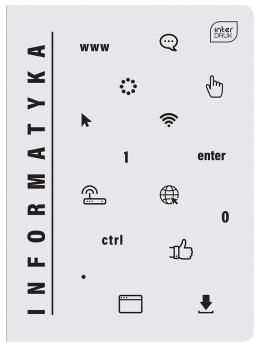 ZESZYT A5 60 KARTEK # KRATKA TEMATYCZNY INFORMATYKA 70 g. , INTERDRUK