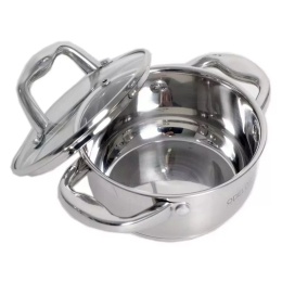 107877 GARNEK STAL. 16x9 cm. 1,8 L. VELIO OD1350