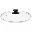 116466 POKRYWA SZKLANA 14cm.Z GAŁKĄ /OD1408 7307