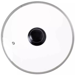 116466 POKRYWA SZKLANA 14cm.Z GAŁKĄ /OD1408 7307