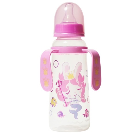 D.B 251 BUTELKA PLAST. 250 ml. z dekoracją B251