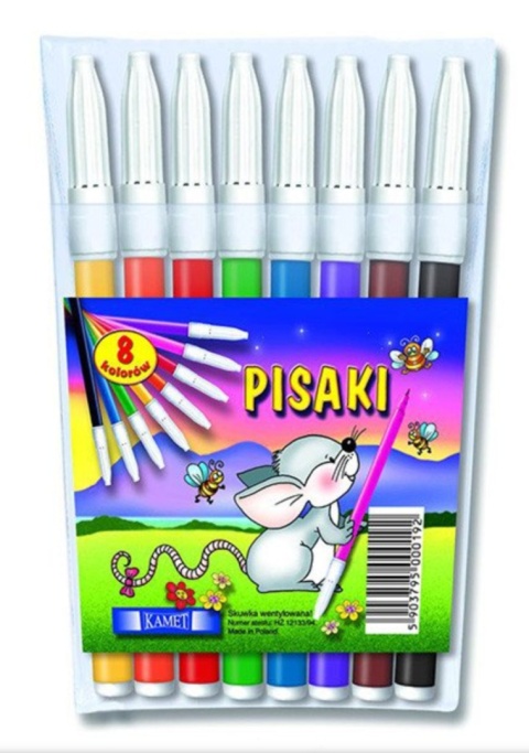 KAMET-PISAKI 8 KOLORÓW