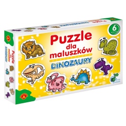 -005424 PUZZLE DLA MALUSZKÓW - DINOZAURY