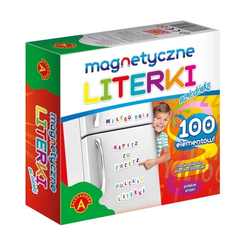 -008111 LITERKI MAGNETYCZNE NA LODÓWKĘ