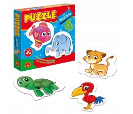 -017335 PUZZLE DLA MALUSZKÓW - ZWIERZĘTA RYBKA