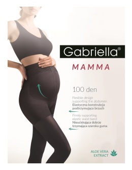 G-RAJSTOPY MAMMA 100 den. 5 NERO CODE 174