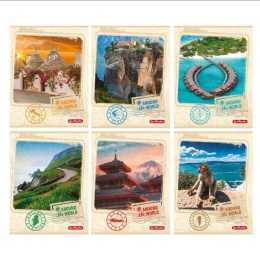 HERLITZ-566123 ZESZYT 60 k. A4 # AROUND THE WORLD