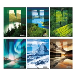 HERLITZ-577273 ZESZYT 60 A5 KR NATURE