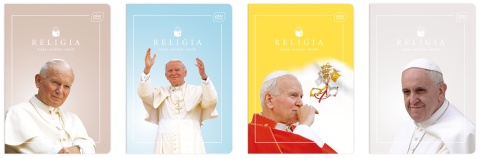 I.ZESZYT A5 32 K. # 70g. RELIGIA JPII / FRANCISZEK