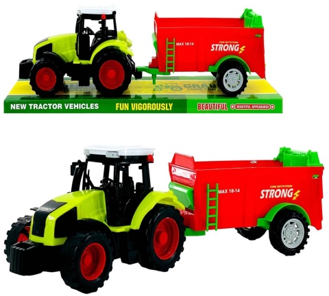 -673970 TRAKTOR Z PRZYCZEPĄ