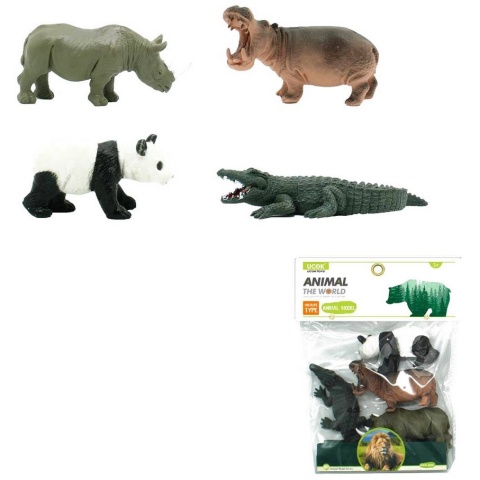 -674250 ZWIERZĘTA ZOO 4 szt.
