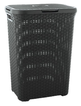 707031 KOSZ NA PRANIE 60 L. SZARY CURVER