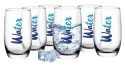 908916 SZKLANKA WYSOKA 320ML WATER 6SZT