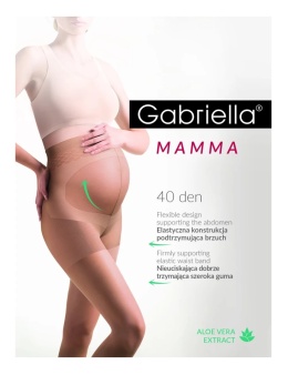 G-RAJSTOPY MAMMA 40 den. 4 GRAFIT CODE 108