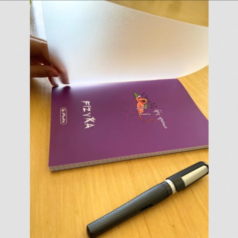 HERLITZ-500080 ZESZYT A5 KR ECO PP - FIZYKA