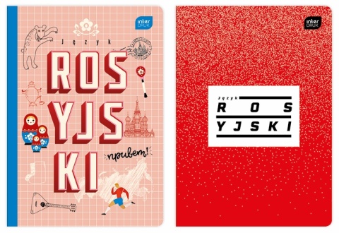 I.ZESZYT A5 60 KARTEK # J. ROSYJSKI 70 g.