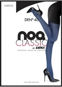 KN-RAJSTOPY MF 40 den. MAXIELLE 5 - XL NERO CZARNY