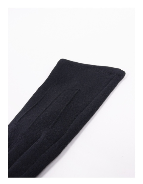 SC-RES-104K RĘKAWICZKI DAMSKIE CZARNE5P 23 CM