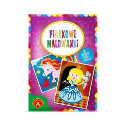-020953 PIASKOWE MALOWANIE-KSIĘŻNICZKA,JEDNOROŻEC