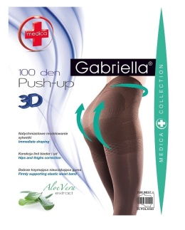 G-RAJSTOPY MEDICA PUSH-UP 100 den. 5 NERO CODE 171