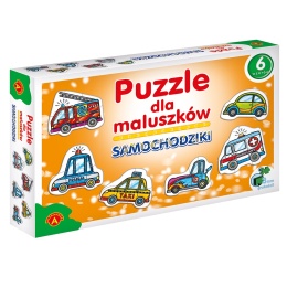 PUZZLE DLA MALUSZKÓW SAMOCHODZIKI , ALEXANDER