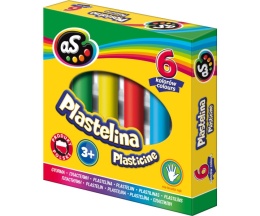ASTRA-030507 PLASTELINA 6 kol. AS