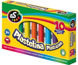 ASTRA-030552 PLASTELINA 10 kol. AS