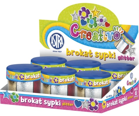 ASTRA-079318 BROKAT 6x50 g. MIX KOLOR