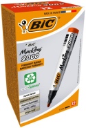BIC-MARKER PERMANENTNY ECO OKRĄGŁY CZERWONY a'12