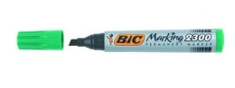 BIC-MARKER PERMANENTNY ECO ŚCIĘTY ZIELONY a'12