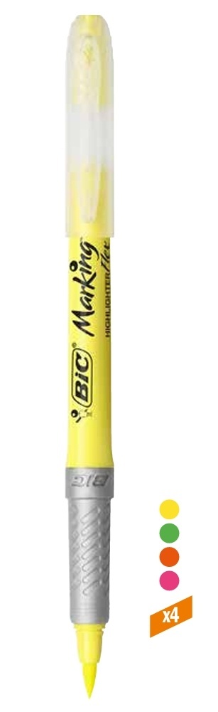 BIC-ZAKREŚLACZ HIGHLIGHTER FLEX ZÓŁTY a'12