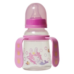 D.B 151 BUTELKA PLAST. 125 ml. z dekoracją B151