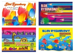 PR-BLOK RYSUNKOWY A-4 KOLOR a'10