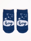 SC-SKF-BABY SKARPETY FROTTE WZORZYSTE BOY 3-6 m