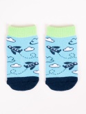 SC-SKF-BABY SKARPETY FROTTE WZORZYSTE BOY 3-6 m