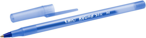 DŁUGOPIS ROUND STICK CLASSIC NIEBIESKI BCL , BIC