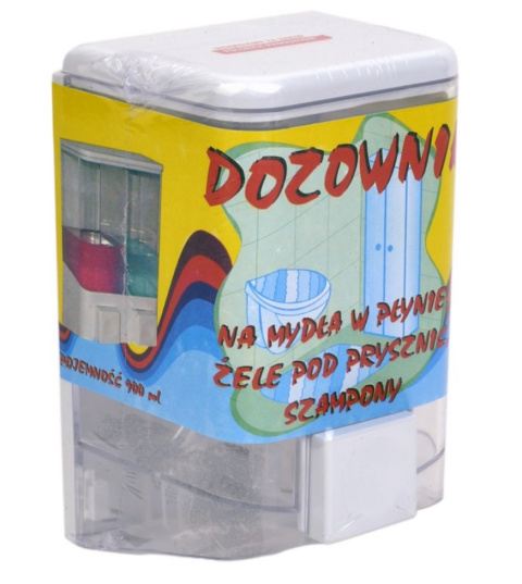 DOZOWNIK DO MYDŁA ŻELU SZAMPONU 600 ml. , AGD