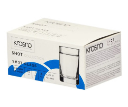 KIELISZKI DO WÓDKI 30 ml. KOMPLET 6 SZTUK SHOT COLLECTION , KROSNO