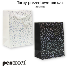 TORBA PREZENTOWA TRB 62-1 23x18x10 cm. MIX