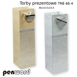 TORBA PREZENTOWA TRB 66-4 36x10,5x10,5 cm. MIX