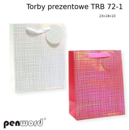 TORBA PREZENTOWA TRB 72-1 23x18x10 cm. MIX