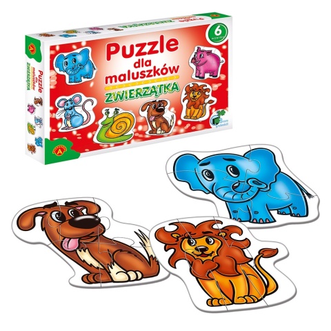 -005356 PUZZLE DLA MALUSZKÓW - ZWIERZĄTKA
