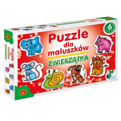 -005356 PUZZLE DLA MALUSZKÓW - ZWIERZĄTKA