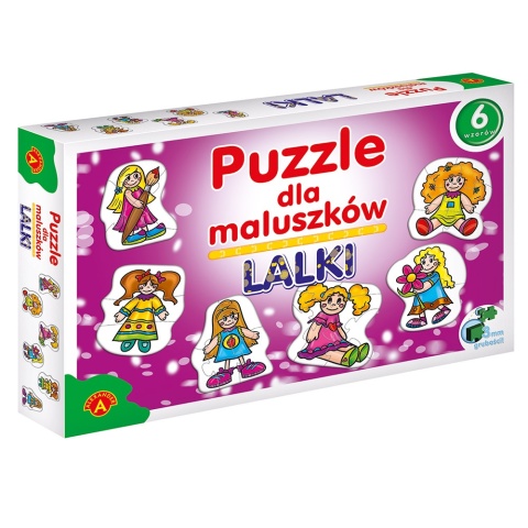 -005394 PUZZLE DLA MALUSZKÓW - LALKI