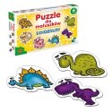 -005424 PUZZLE DLA MALUSZKÓW - DINOZAURY