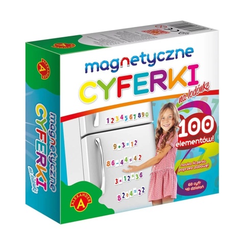 -011326 CYFERKI MAGNETYCZNE NA LODÓWKĘ